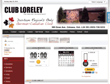 Tablet Screenshot of clubloreley.org